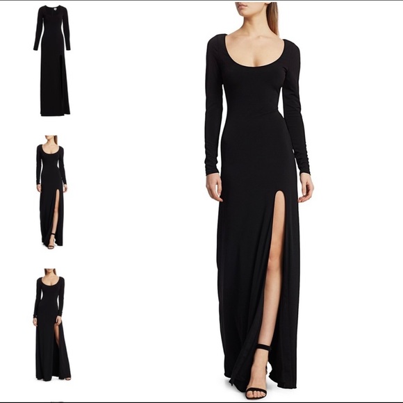 NEW Cinq a Sept “Gwen” long sleeve gown size 2 - Picture 8 of 8